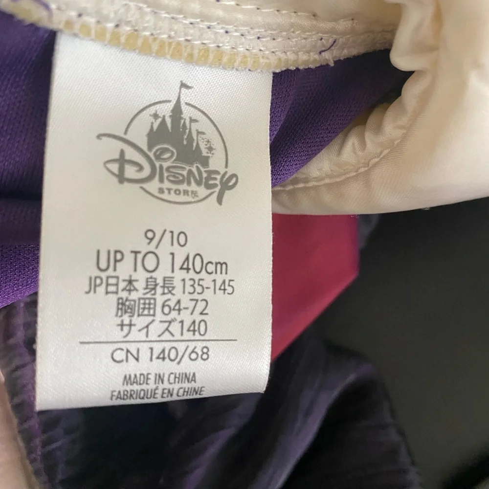 Disney Store Evil Queen Costume Gown Snow White Villain Size Kids 9/10